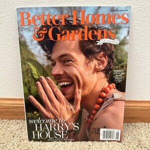 Harry Styles Better Homes and Gardens Magazine 2022 Cover
